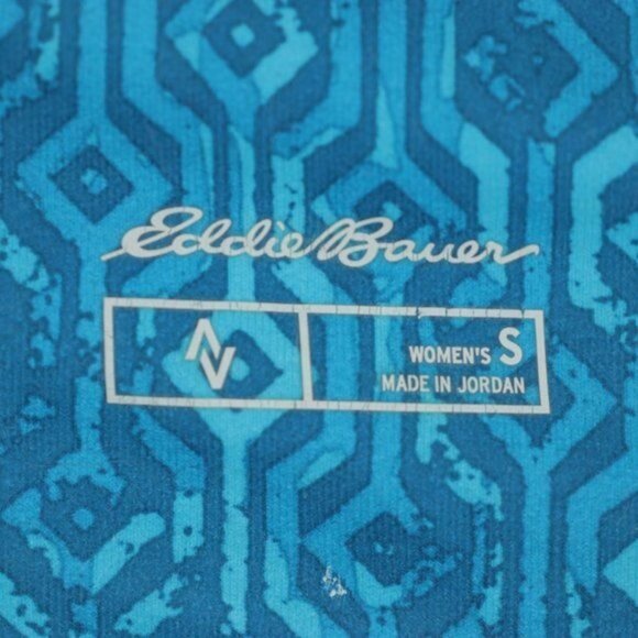 Eddie Bauer Women's Small Blue Yoga Wast Pull On A-Line Knit Skirt - Picture 6 of 7